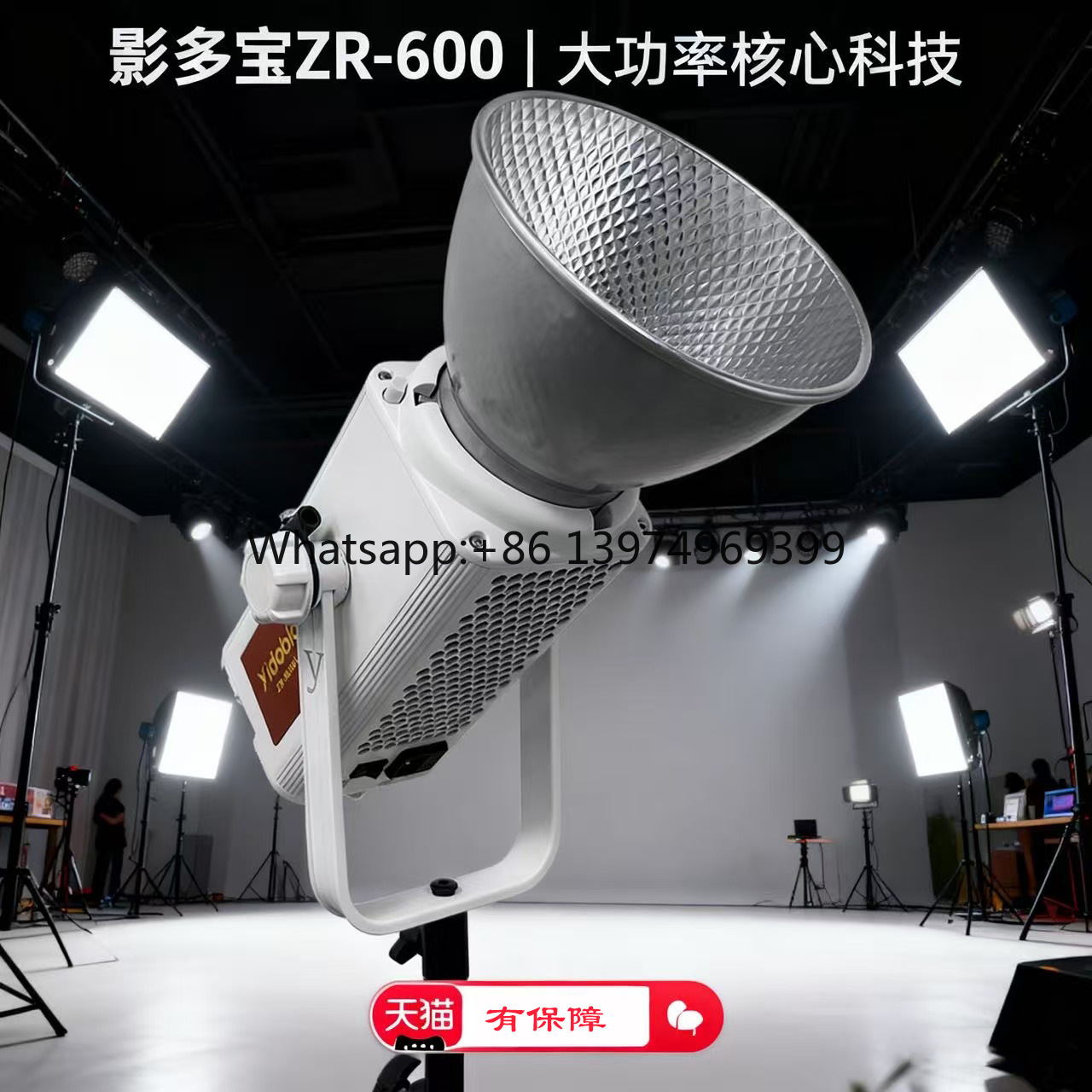 Photography Lighting For Sale - Yingduobao 600Wプロフェッショナルダイレクトフィルライト、主な用途：販売用写真撮影ライト、高解像度ポートレート撮影。