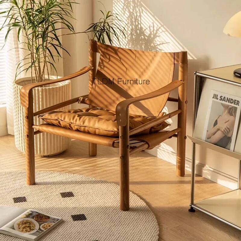 Photography Lighting At Home - 北欧ライトラグジュアリーデザイナーズレトロ無垢材リビングルームクリエイティブ写真撮影用小道具自宅用レクリエーションチェア