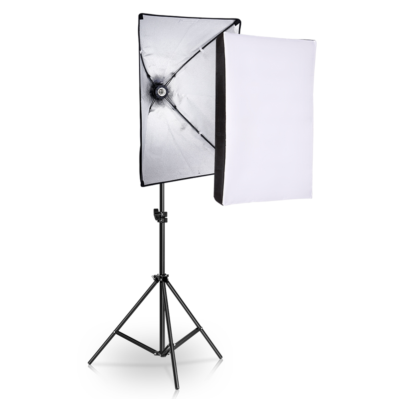 Photography Lighting Uk - 写真撮影用50x70CMソフトボックス照明キットシステム、プロ用連続光、写真スタジオのポートレート撮影に使用