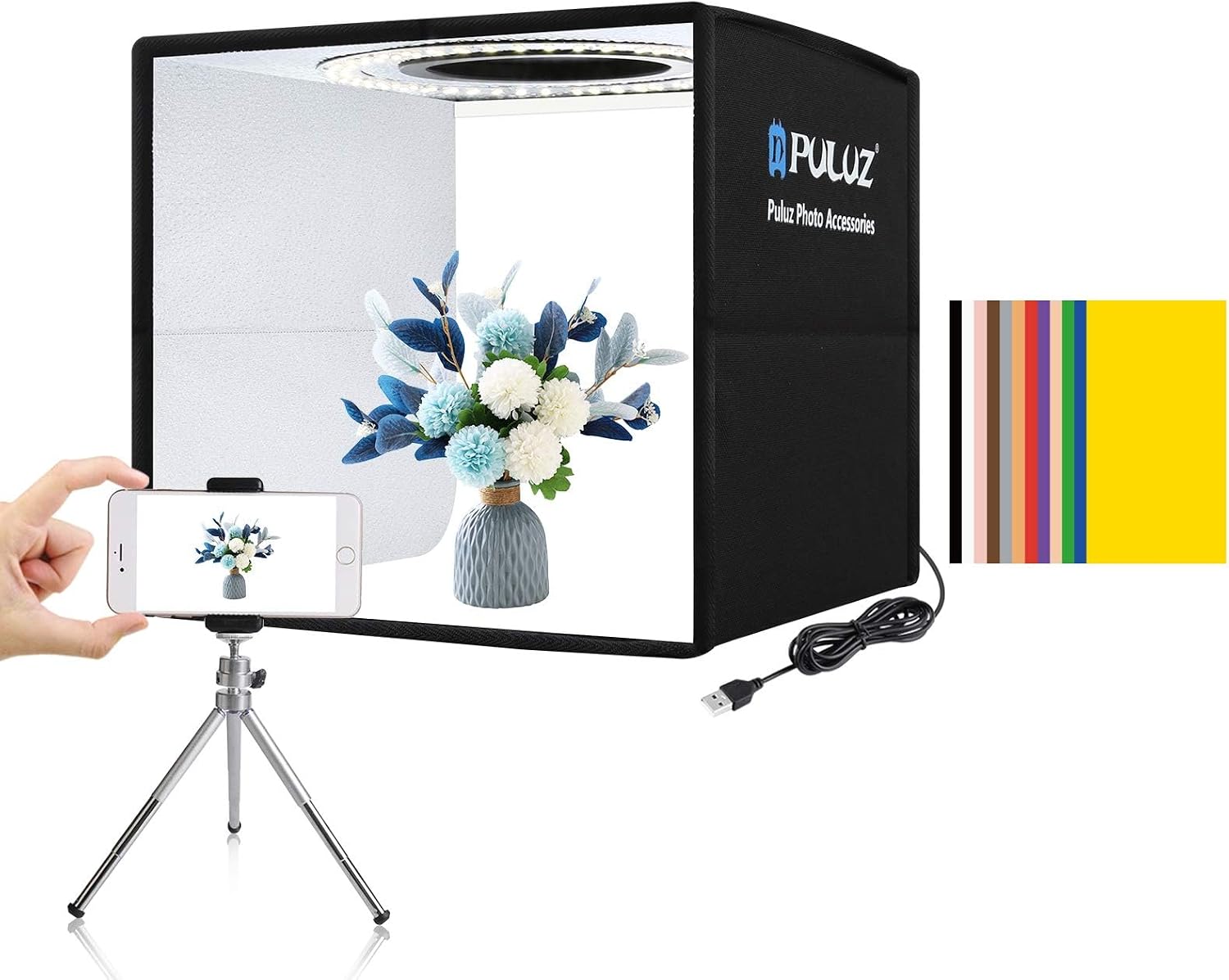 APP制御対応RGB LEDパネルビデオライト、800D写真 - Photography Lighting Youtube のレビューと価格