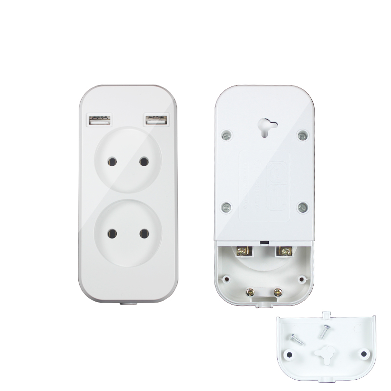 新しいEUプラグ電源タップ、壁掛けマルチソケット、携帯電話用 - Photography Lighting Uk のレビューと価格