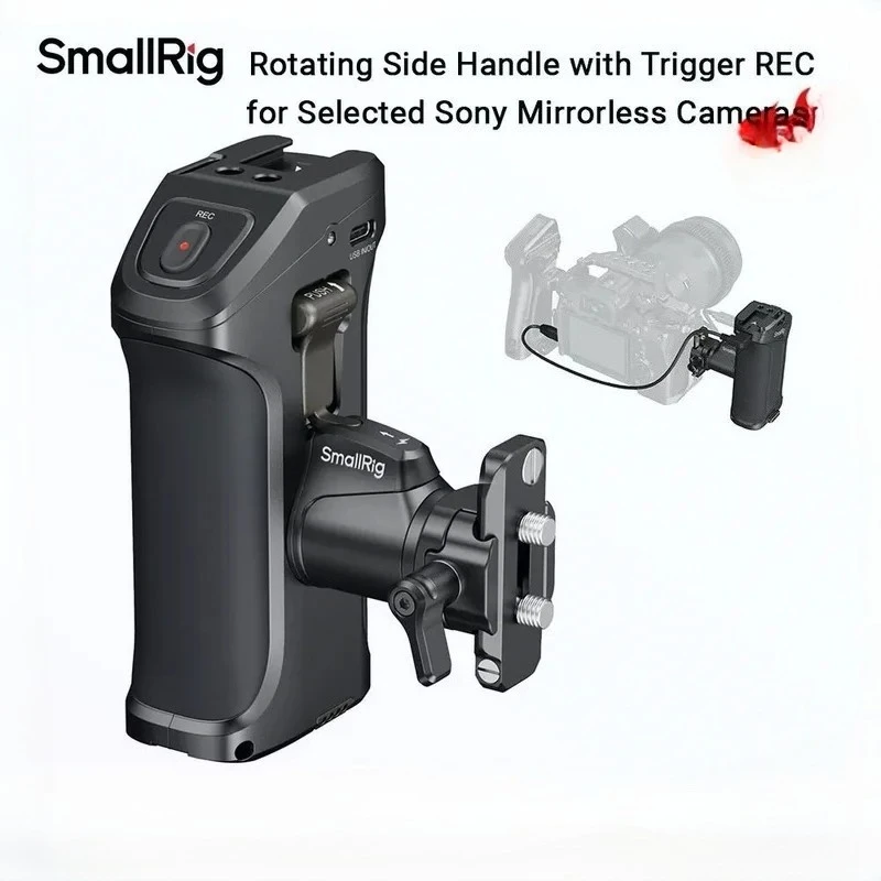 SmallRig 3893 回転サイドハンドル トリガー R - Sony Camera A7 Iv のレビューと価格