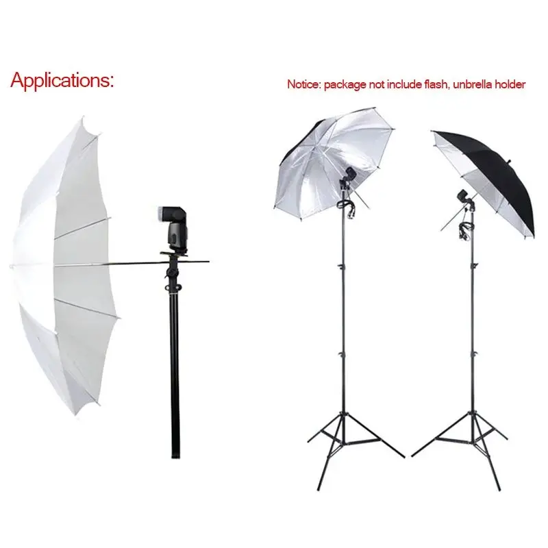写真撮影用の軽量ポータブル反射板,フラッシュディフューザー, - Photography Lighting Umbrella のレビューと価格