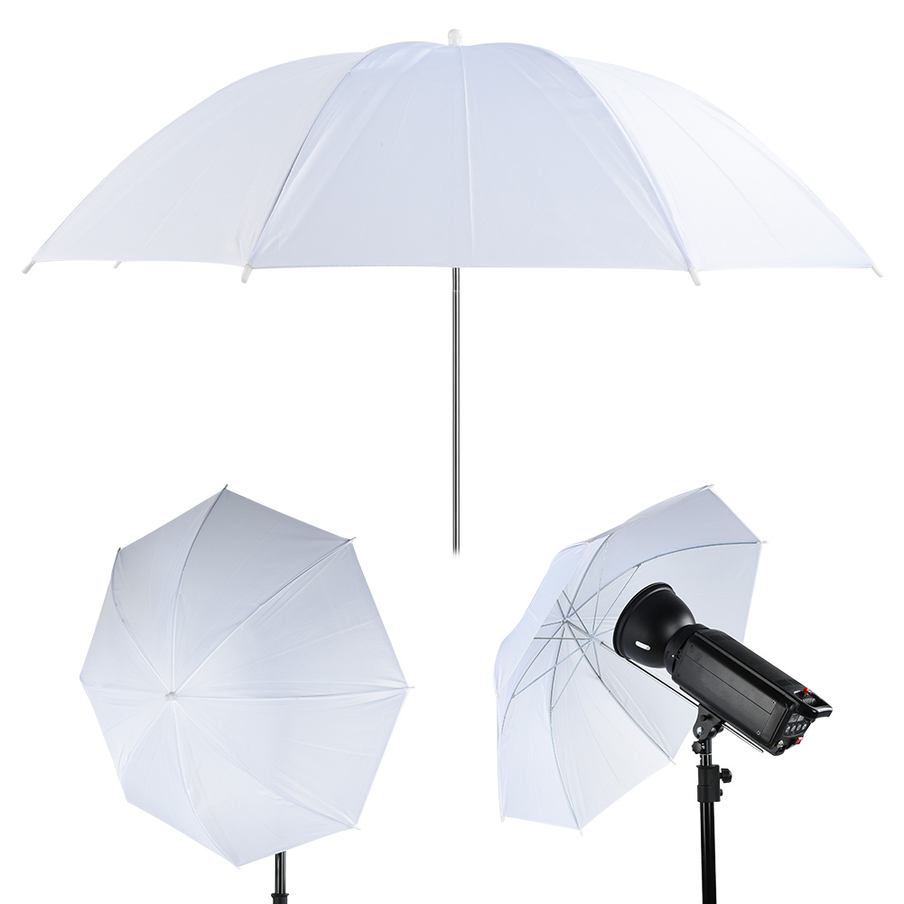 33 インチ半透明ホワイトソフト傘写真撮影スタジオ用フラッシ - Photography Lighting Umbrella のレビューと価格