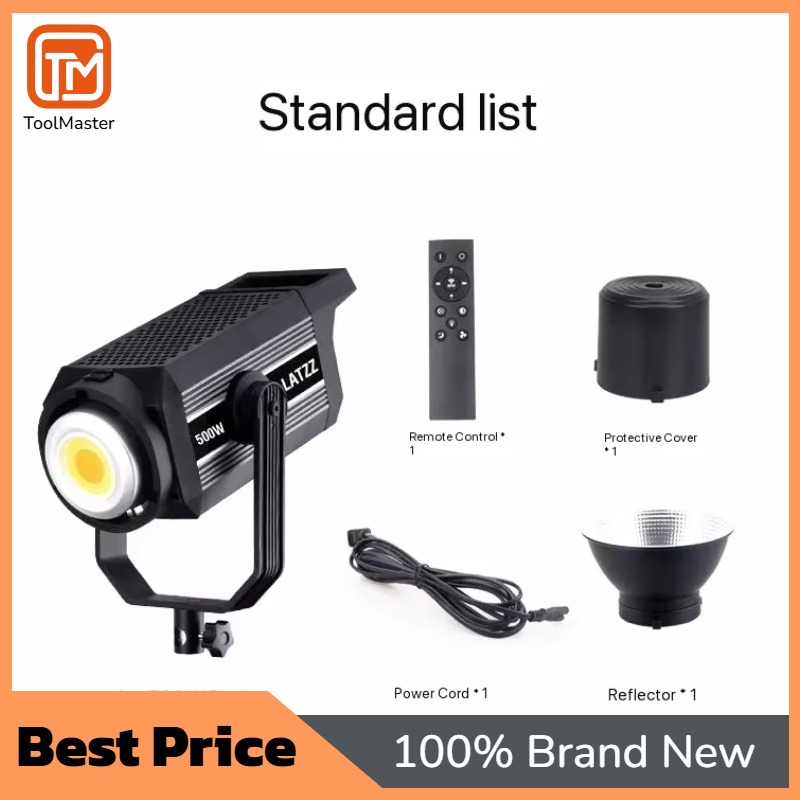 【ホットセール】LATZZ 500W LEDビデオライト 2 - Photography Lighting For Sale のレビューと価格