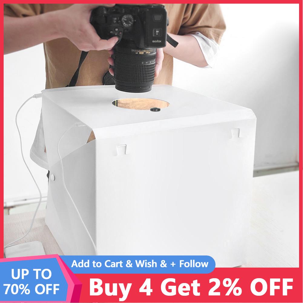 ミニ折りたたみ式スタジオ拡散ソフトライトボックス 24.5x - Photography Lighting Background のレビューと価格