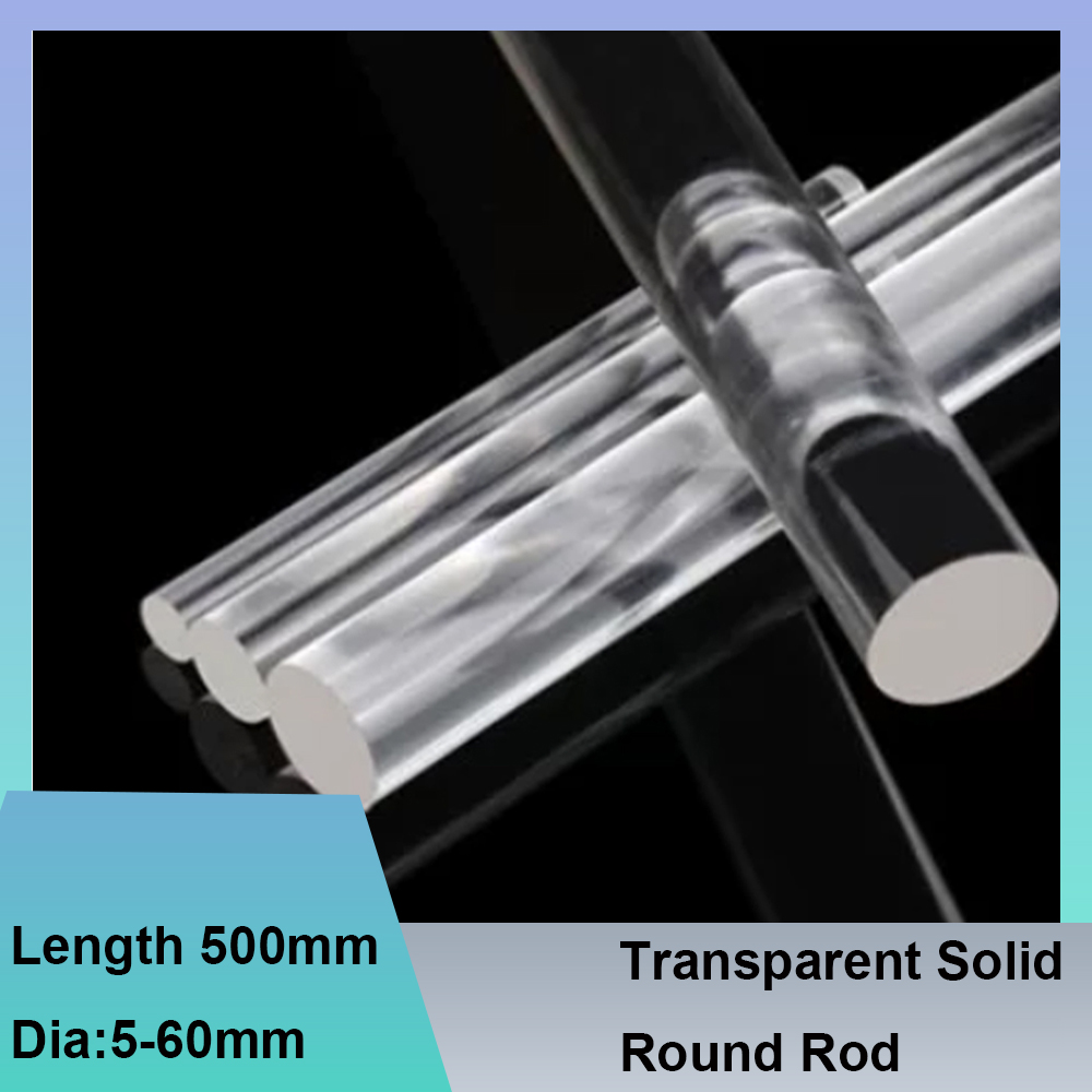 長さ 500 ミリメートル透明固体ライトガイド丸棒壊れにくい - Photography Lighting Guides のレビューと価格