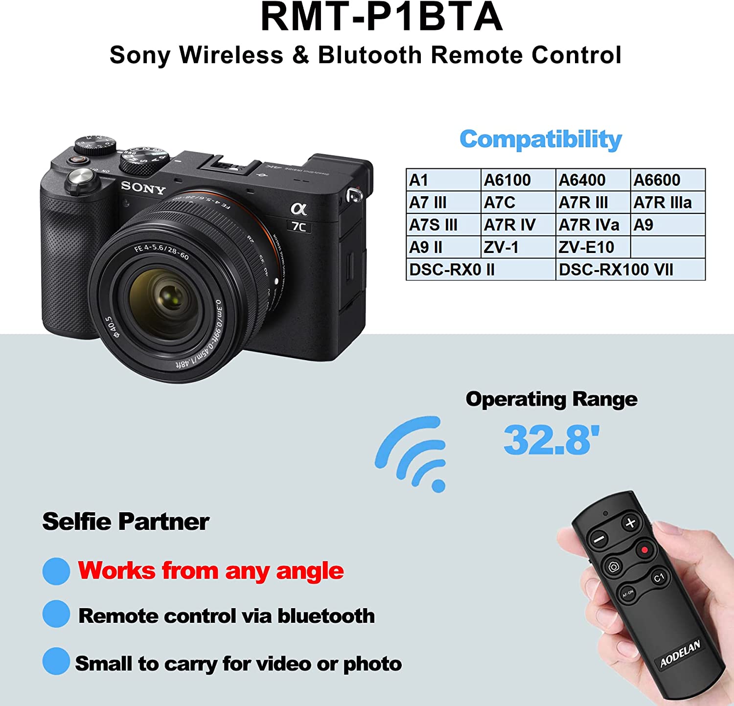 Bluetoothワイヤレスシャッターリリース,カメラシャッ - Sony Camera A7 Iv のレビューと価格