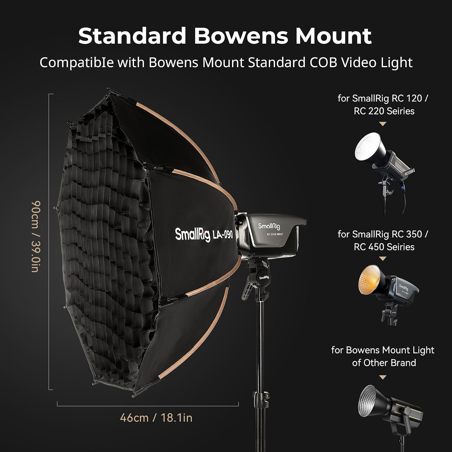 35インチボーエンズマウントオクタゴンソフトボックス写真撮影 - Photography Led Lighting Kit のレビューと価格