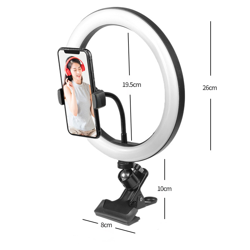 調光可能なLEDリングライト、電話用USB自撮りランプ、ライ - Lighting Glass Photography のレビューと価格