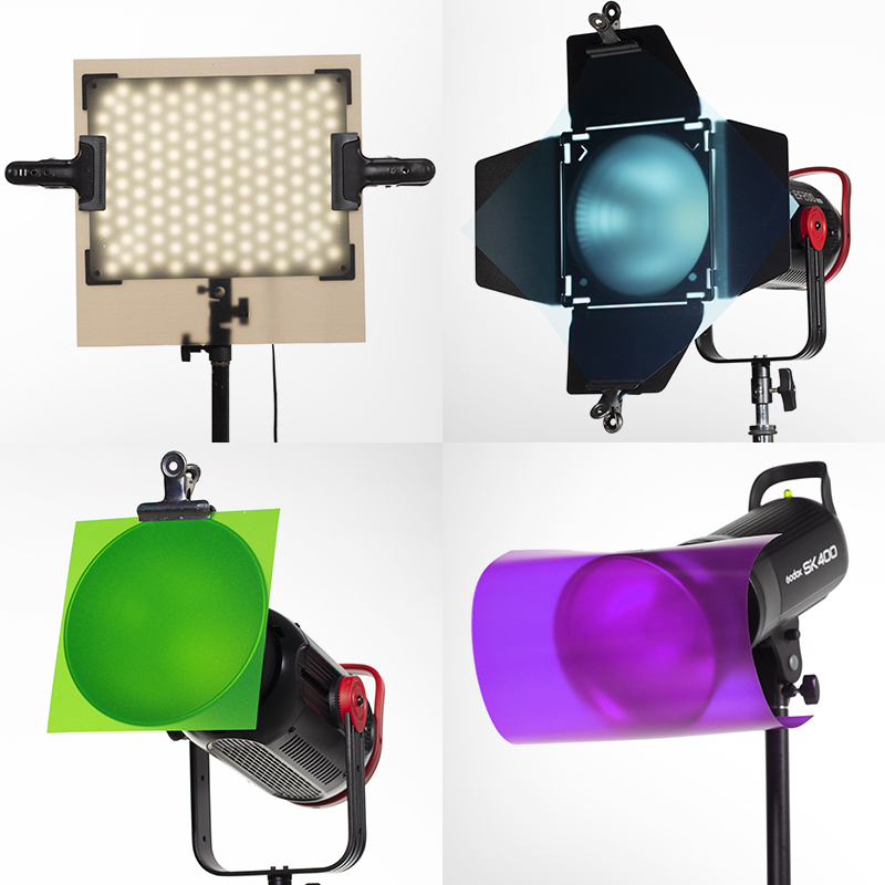 カラージェルフィルターフィルム+キャリングバッグ ビデオLE - Photography Led Lighting Kit のレビューと価格