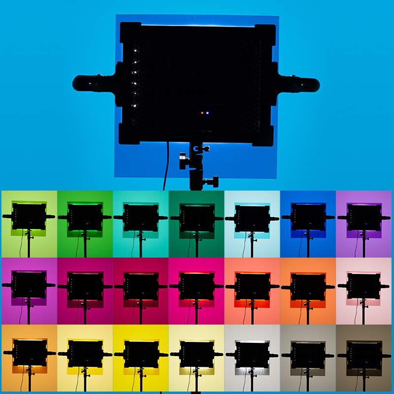 カラージェルフィルターフィルム+キャリングバッグ ビデオLE - Photography Led Lighting Kit のレビューと価格
