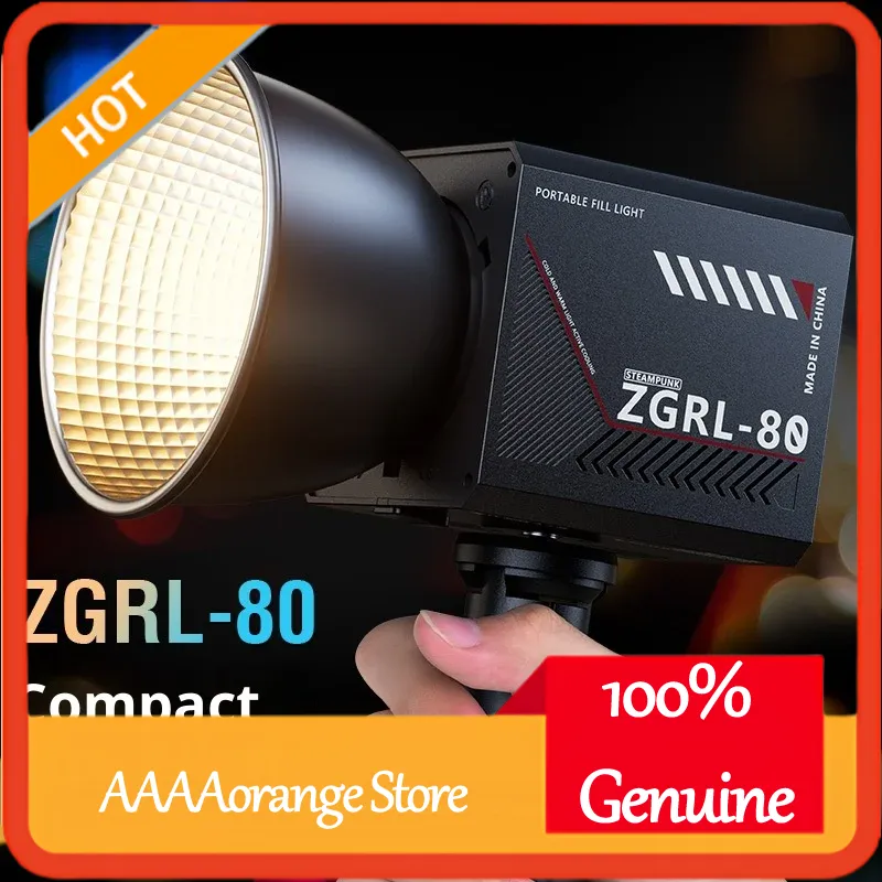 ZGRL80 80W COB LEDビデオライト ハンドヘル - Photography Lighting For Outdoors のレビューと価格