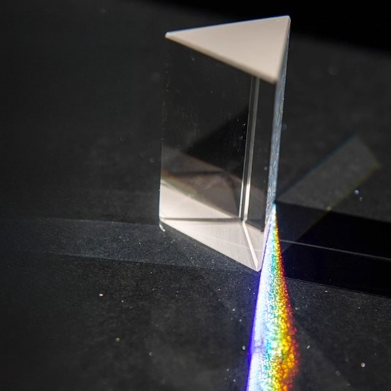 1PC レインボー三角プリズム K9 クリスタル光学ガラス光 - Lighting Glass Photography のレビューと価格