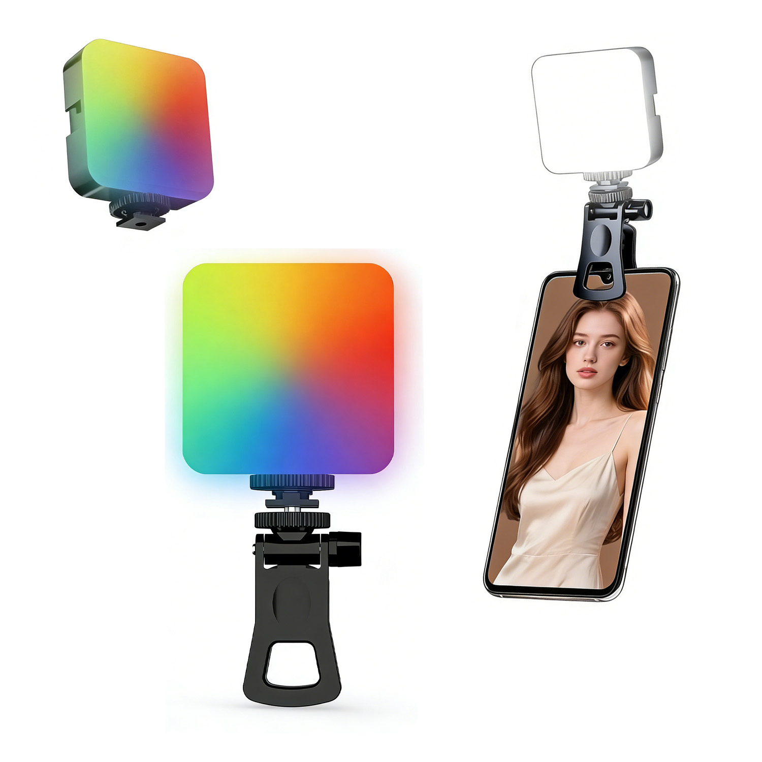 RGBポケットライト屋外撮影用フィルライトライブストリーミン - Photography Lighting For Outdoors のレビューと価格