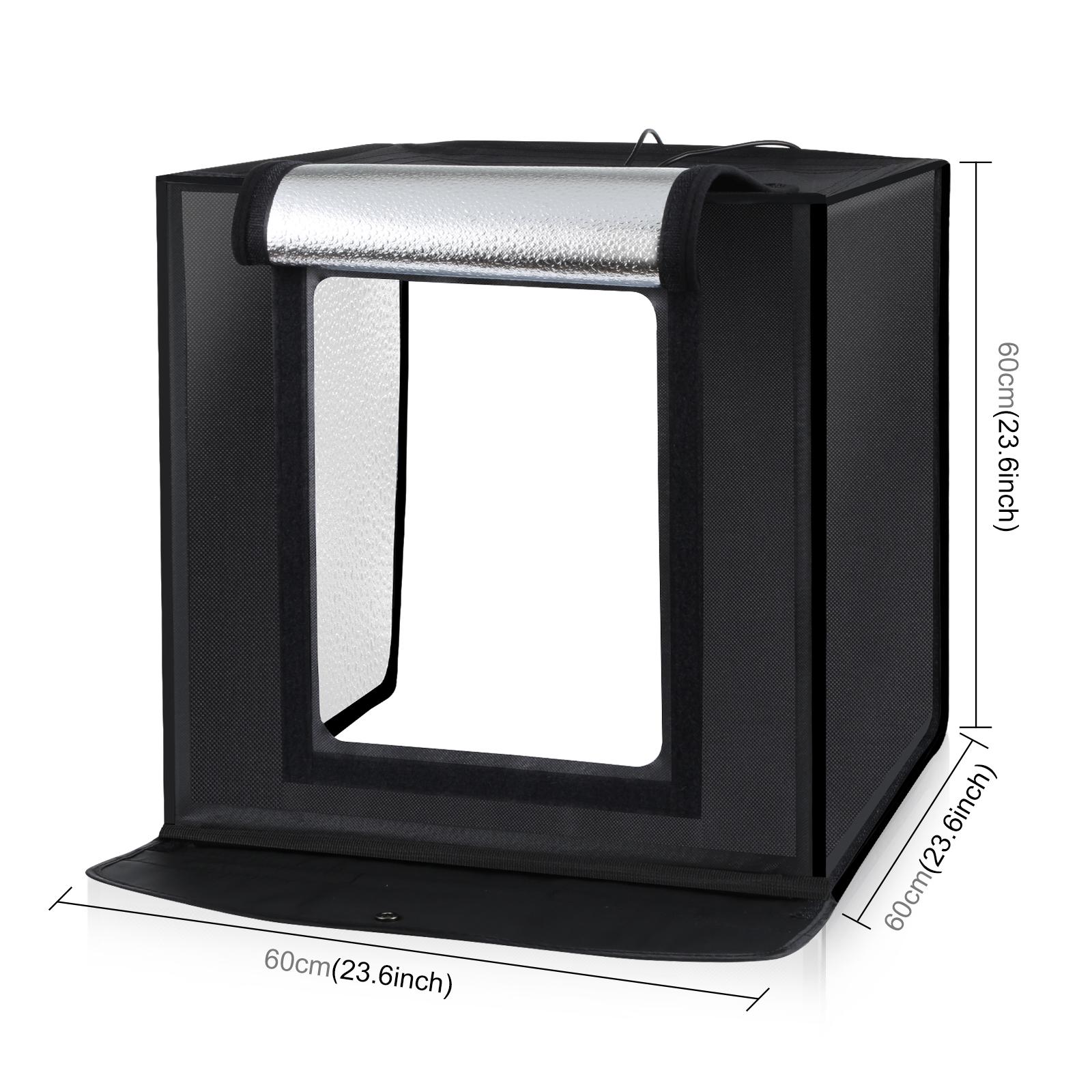 PULUZ 60cm写真スタジオライトボックス ポータブル  - Photography Lighting Background のレビューと価格