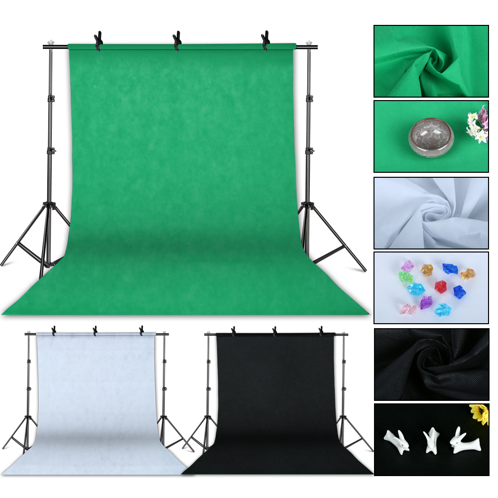 写真撮影用ソフトボックス照明キット、2.6x3m背景フレーム - Photography Lighting Uk のレビューと価格