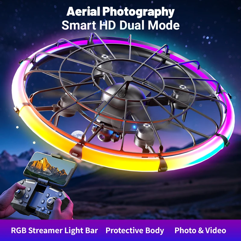 JJRC H145 UFO RCドローン、デュアルHDレンズ - Photography Lighting For Outdoors のレビューと価格