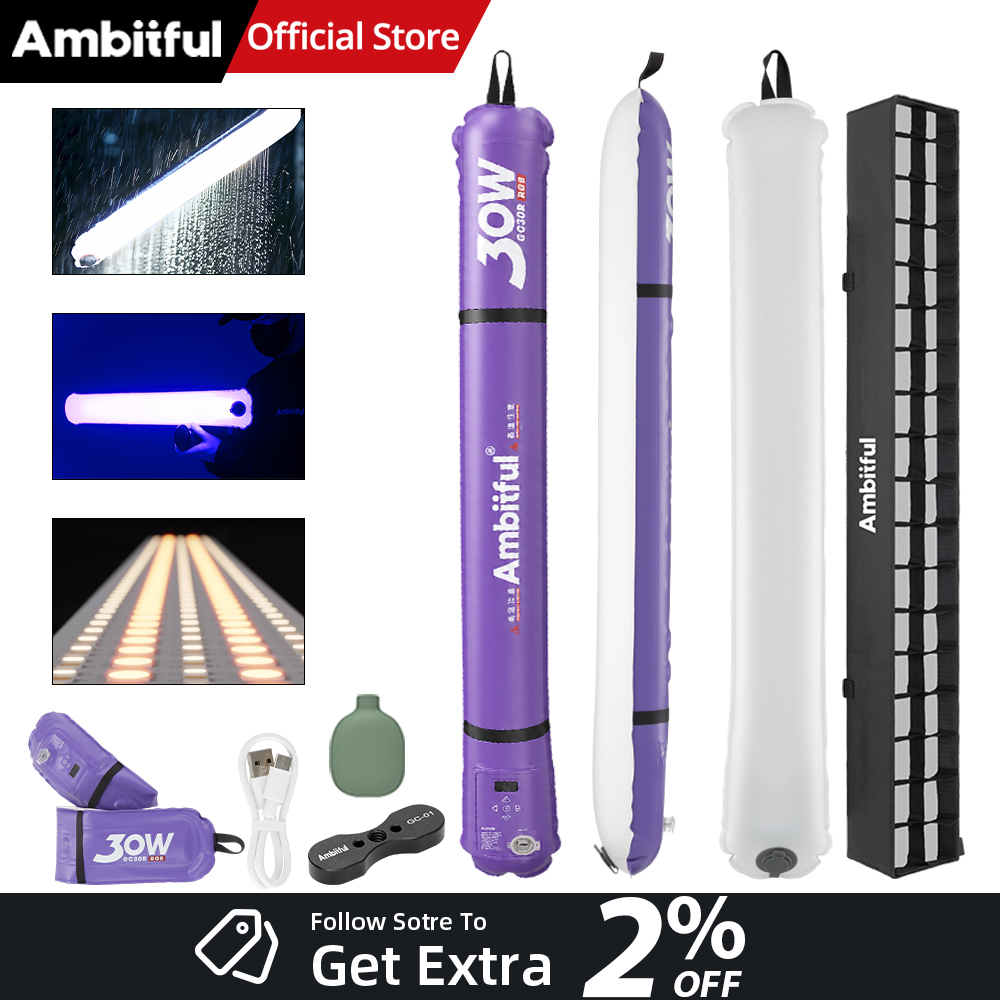 AMBITFUL GC30R-P GC30R GC30 R  - Photography Lighting Youtube のレビューと価格