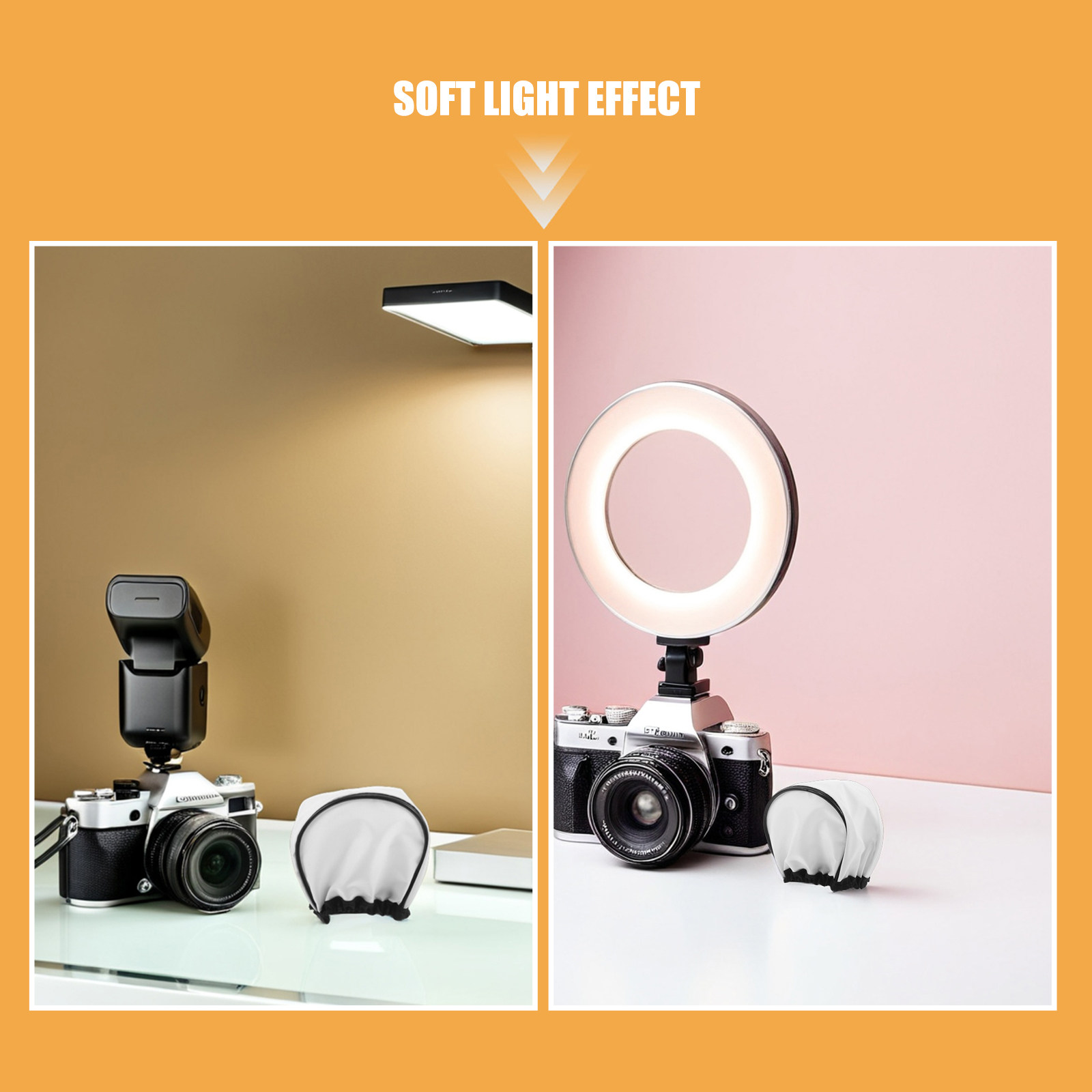 4個入り写真用フラッシュディフューザーソフトボックス、ソフト - Photography Lighting For Outdoors のレビューと価格