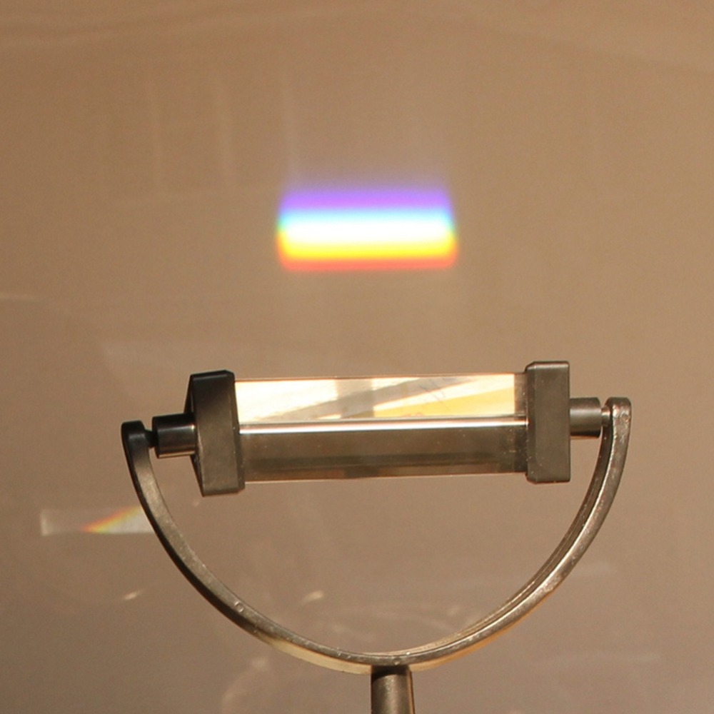 正三角形プリズム光学ガラス三角プリズムスタンド付き光スペクト - Lighting Glass Photography のレビューと価格