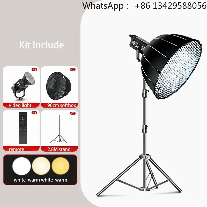 人気商品！プロ仕様のLEDビデオスタジオライト。スタンド付き - Photography Lighting For Sale のレビューと価格