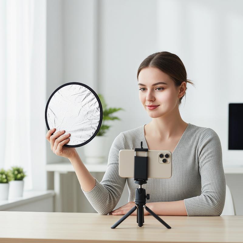 5 in 1 ラウンド型写真用リフレクター 折りたたみ式ライ - Photography Lighting For Outdoors のレビューと価格