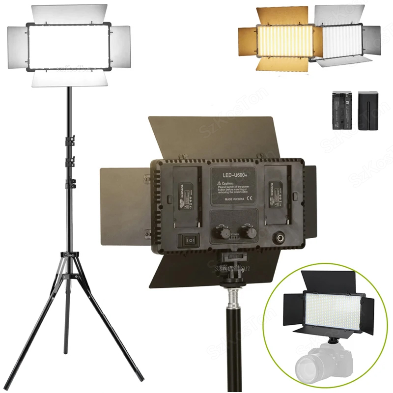 U800 u600 LEDフォトスタジオキット,写真パネル, - Photography Lighting Youtube のレビューと価格